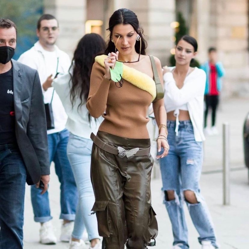 Blumarine fur top great condition